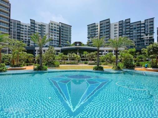 View hồ bơi-Căn 3PN 121m2 Diamond Centery giá bán chỉ 7.4 tỷ-Ký HĐMB trực tiếp từ CĐT, Celadon City