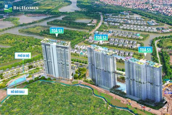 Bán căn hộ 2 ngủ 1 vệ sinh - Chung cư Sky Oasis Ecopark , đủ đồ - Giá 2 tỷ 650