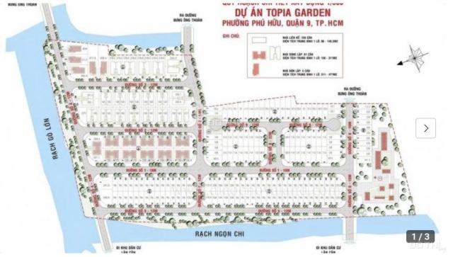 Hạ giá bán nhanh! 4 nền đất giá tốt tại KDC Topia Garden P Phú Hữu, TP Thủ Đức giá bán từ 54tr/m2