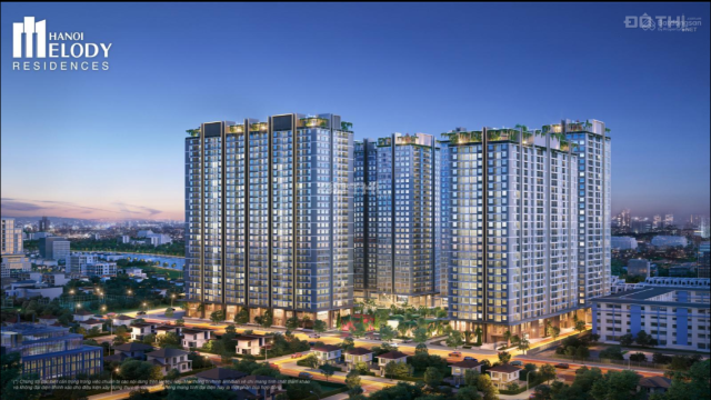 Quỹ căn giá tốt tại Hà Nội Melody Residences giá chỉ từ 59tr/m2, Bằng Liệt, Hoàng Mai