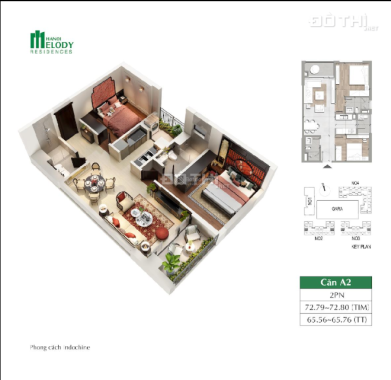 Quỹ căn giá tốt tại Hà Nội Melody Residences giá chỉ từ 59tr/m2, Bằng Liệt, Hoàng Mai