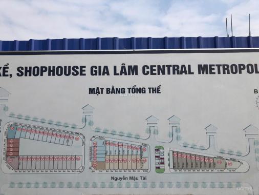 Bán Shophouse dự án Metropolitan Trâu Quỳ, Gia Lâm chỉ 13 tỷ đồng