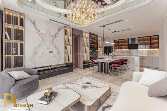 Cho thuê căn hộ The Horizon Phú mỹ hưng 125m2, 3Pn, nội thất Luxury