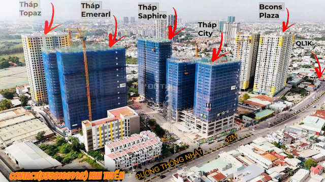 THÁP BCONS CITY - TOÀ THÁP ĐA TIỆN ÍCH GIỮA LÒNG THÀNH PHỐ