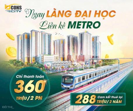 Bán căn hộ chung cư tại Đường Thống Nhất, Phường Đông Hòa, Dĩ An, Bình Dương diện tích 54m2 giá 2.4