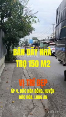 BÁN DÃY NHÀ TRỌ 150M² – VỊ TRÍ ĐẸP TẠI XÃ ĐỨC HÒA ĐÔNG, HUYỆN ĐỨC HÒA, LONG AN - GẦN KHU CÔNG NGHỆP