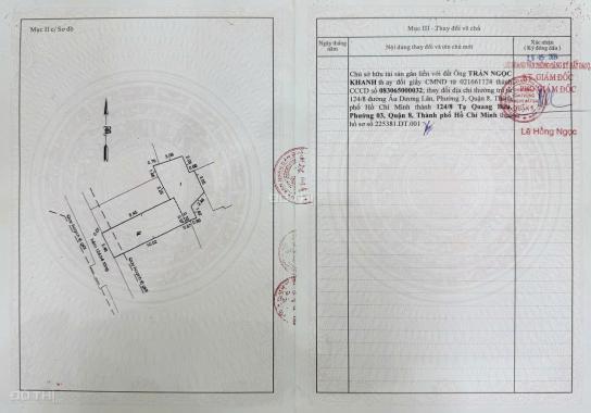 Bán nhà riêng tại Phố Tạ Quang Bửu, Phường 3, Quận 8, Hồ Chí Minh diện tích 62m2 giá 5.8 Tỷ