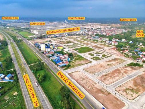 Sở hữu đất nền SẴN SỔ, NGAY SÁT KCN Samsung với giá CHỈ 2xtr/m2 (x tiểu học)