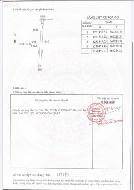 ĐẤT BÌNH DƯƠNG ĐƯỜNG NHỰA GIÁ 550 TRIỆU/542m