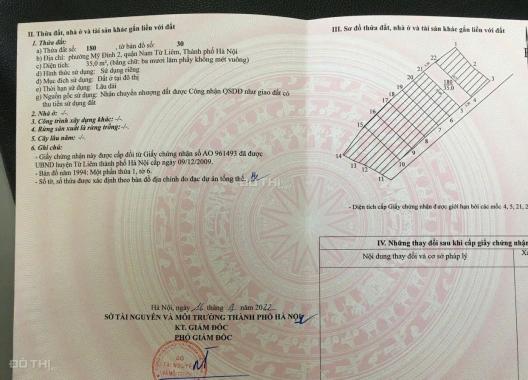 Cần bán nhanh nhà Mỹ Đình 35m2 5 tầng giá 7 tỷ Gần hồ Phú Mỹ