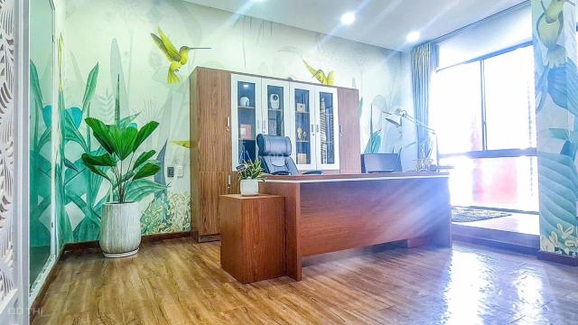 Cho thuê văn phòng khu him lam quận 7 giá chỉ 15$/m2 nội thấy đầy đủ