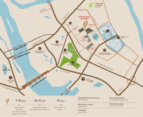 Bán BT Noble Palace Long Biên: PKD Chủ Đầu Tư, Ưu Đãi Tốt Nhất - Có Hầm & Bể Bơi riêng