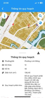 BÁN NHÀ 2 MẶT TIỀN 106M2 GẦN CHỢ THỦ ĐỨC