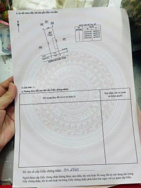 CHÍNH CHỦ BÁN MIẾNG ĐẤT ĐANG TRỒNG SẦU RIÊNG (7 năm) ĐỐI DIỆN CHỢ AN THÁI