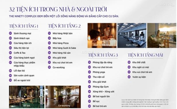 Căn Góc 2 Ngủ KHAN HIẾM Ưu đãi ĐẶC BIỆT Đến ngày 10.9 tại The Ninety Complex ngay gần Ngã Tư Sở
