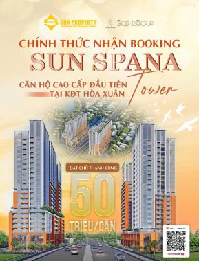 SUN SPANA TOWER ĐÀ NẴNG - CĂN HỘ CAO CẤP ĐẸP NHẤT, RẺ NHẤT VỊ TRÍ NGAY SÔNG HÀN