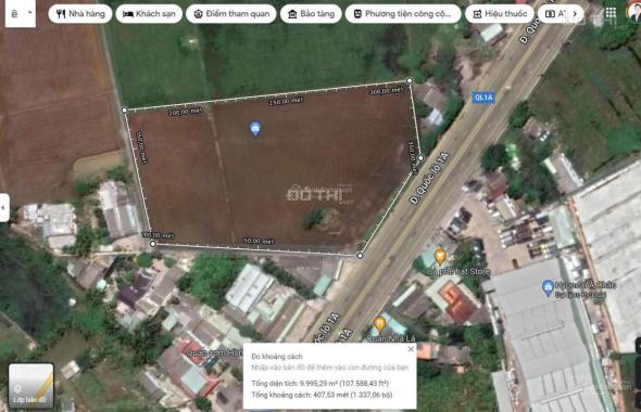 Siêu phẩm đất mặt tiền Quốc Lộ 1A, Bến Lức, vị trí vàng, sổ chuẩn, tiềm năng đầu tư sinh lời cao