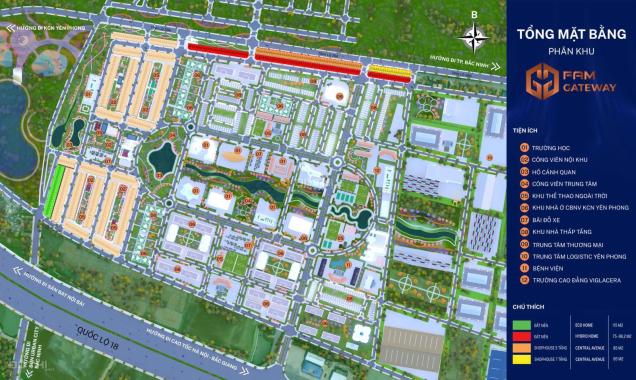 Bán đất nền dự án tại Đường Tỉnh lộ 286, Xã Đông Phong, Yên Phong, Bắc Ninh