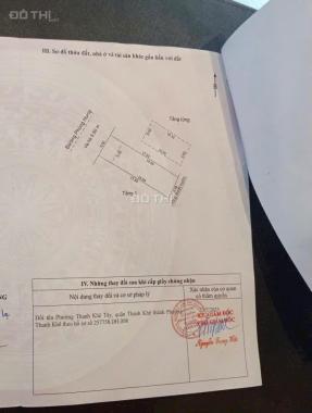 🔥 BÁN ĐẤT TẶNG NHÀ – ĐƯỜNG PHÙNG HƯNG, THANH KHÊ TÂY 