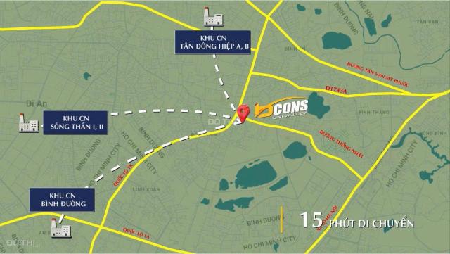 Nhà phố liền kề cao cấp Bcons Uni Valley – sổ hồng riêng từng căn!