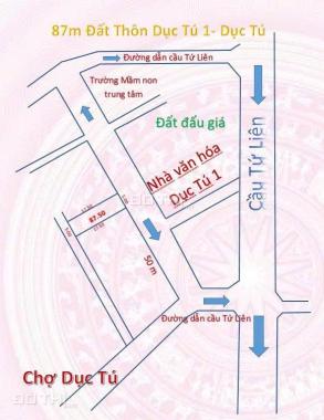 Bán lô đất vip mặt đường Khu đấu giá Dục Tú - Giá hot
