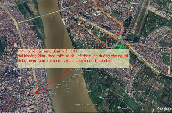 Bán đất tại Phố Hồng Tiến, Phường Bồ Đề, Long Biên, Hà Nội diện tích 75m2 giá 18.1 Tỷ