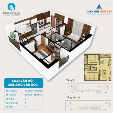 CĂN GÓC 2PN TẦNG TRUNG SỐ ĐẸP TẠI CHUNG CƯ BÌNH AN PLAZA THANH HÓA