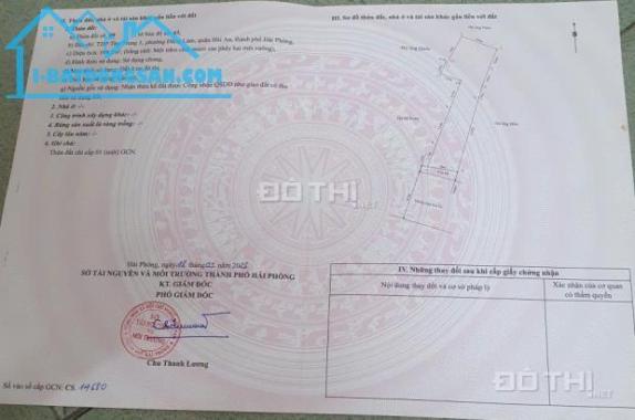 Bán đất tại Đường Ngô Gia Tự, Hải An, Hải Phòng diện tích 196m2 giá 90 Triệu/m2