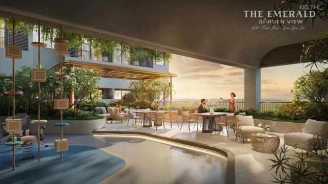 Bán căn 2PN THE EMERALD GARDEN VIEW tại Thuận An, Bình Dương diện tích 70m2 giá 35 Triệu/m2