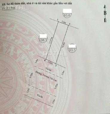 Bán đất tại Đường Trương Văn Lực, Phường Hùng Vương, Hồng Bàng, Hải Phòng diện tích 91m2 giá 5.05 