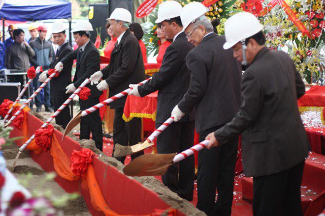 Tổ hợp chung cư Hateco Hoàng Mai được khởi công xây dựng