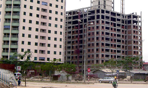 Hà Nội: Giá bán tăng tại nhiều dự án chung cư