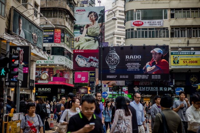 Mặt bằng bán lẻ tại Hong Kong có xu hướng giảm giá