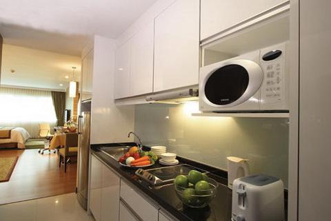 Thiết kế bếp căn hộ chung cư hợp phong thủy
