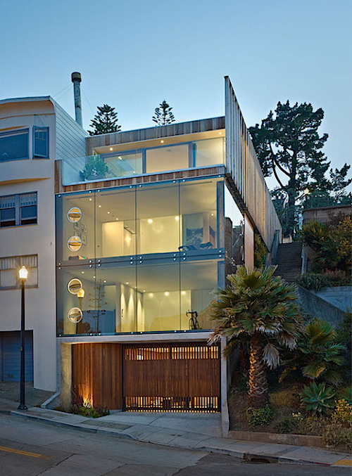Ngôi nhà siêu ấn tượng bằng kính ở San Francisco