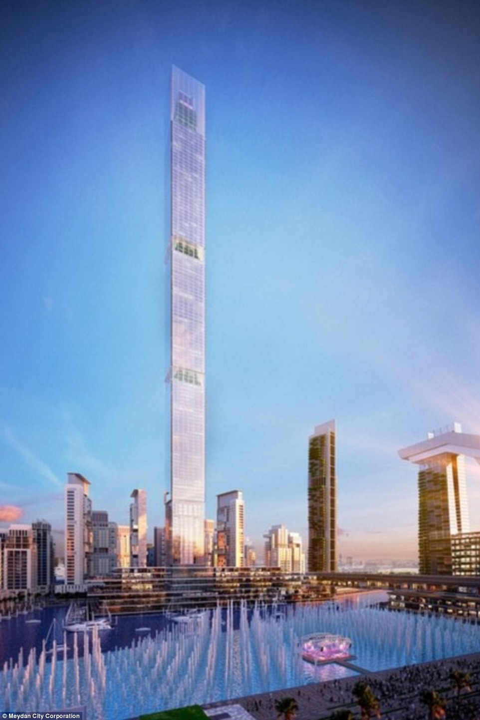 Dubai lên kế hoạch xây tòa tháp cao nhất hành tinh