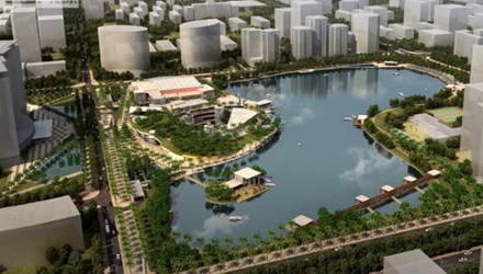 Sẽ có thêm 2 công viên hồ điều hòa tại Hà Nội