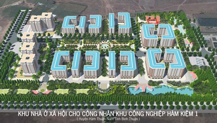 Bình Thuận: Khởi công dự án nhà ở xã hội HQC Hàm Kiệm