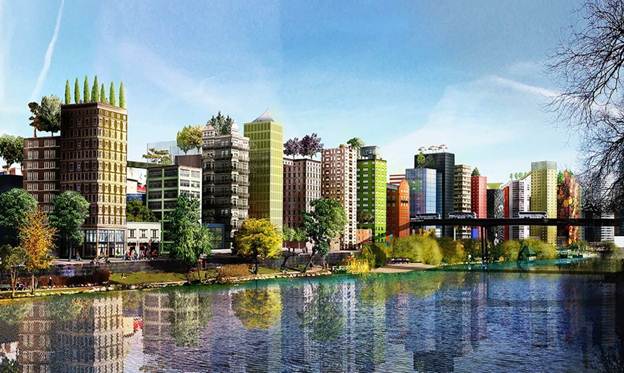 Thụy Điển: Ý tưởng thiết kế đô thị mới cho Stockholm