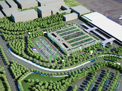 Dự án xây bãi xe mới 5 tầng tại sân bay Tân Sơn Nhất