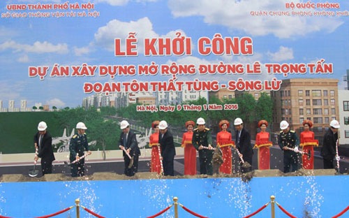 Hà Nội: Gần 230 tỷ mở rộng 1,5km đường Lê Trọng Tấn