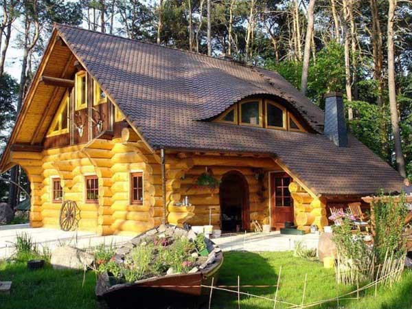 Những ngôi nhà gỗ độc đáo trên thế giới