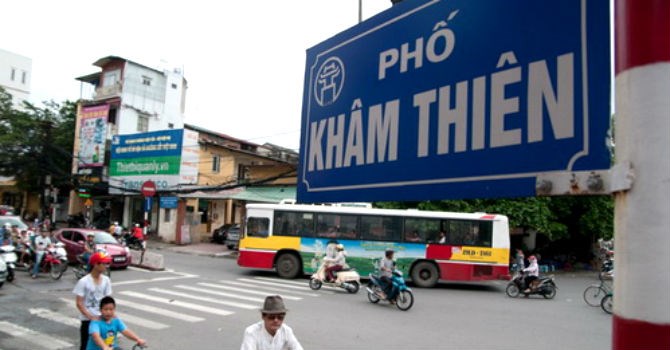Hà Nội: Thiết kế lại đô thị hai bên tuyến phố Khâm Thiên