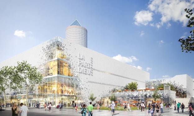 Tái cấu trúc trung tâm mua sắm mang tính biểu tượng của Lyon