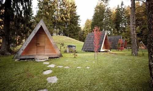 Những túp lều cabin nhỏ xinh kết nối với thiên nhiên