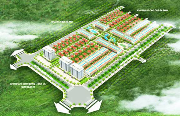 Hà Nội: Điều chỉnh tổng thể quy hoạch chi tiết mở rộng Khu nhà ở Minh Giang - Đầm Và