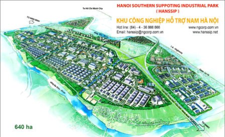 Điều chỉnh cục bộ quy hoạch chi tiết KCN hỗ trợ Nam Hà Nội