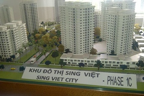 Dự án khu đô thị Sing Việt được tái khởi động