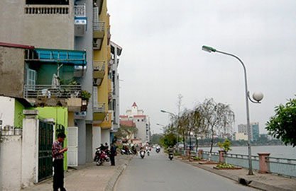 Hà Nội: Giá đất bồi thường đường ven Hồ Tây hơn 31 triệu đồng/m2