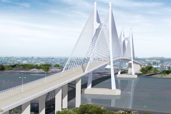 Khởi công xây dựng cầu hơn 1.000 tỷ nối đôi bờ sông Lam